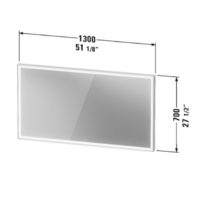 Duravit LC7388000006000 Mirror