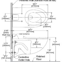 TOTO Commercial Back Spud Wall-Mount Toilet With Seat - Image 4
