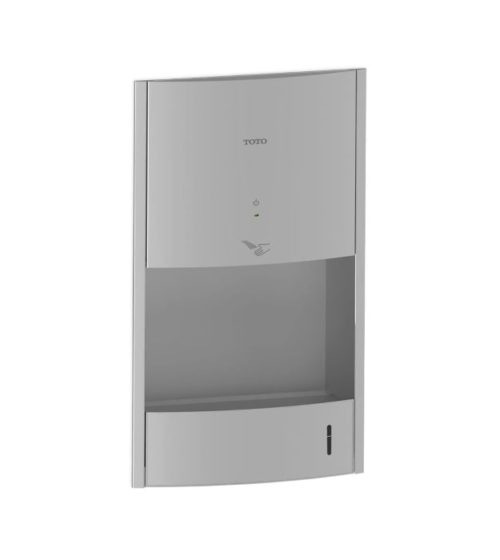 TOTO Concealed Hand Dryer Stainless Steel