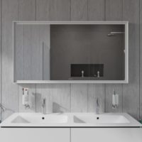 Duravit L-Cube LC7388 51" LED Bathroom Mirror - Image 3