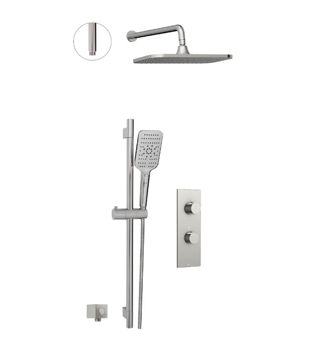 Aquabrass MIAMIBOXCDN2 Thermostatic Shower Kit