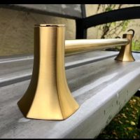 Hansgrohe Locarno Towel Bar, 24" Brushed Gold 04835250 - Image 2