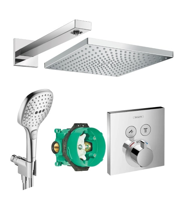 Grohe Euphoria Cube 150 Thermostatic Shower Kit saniterica