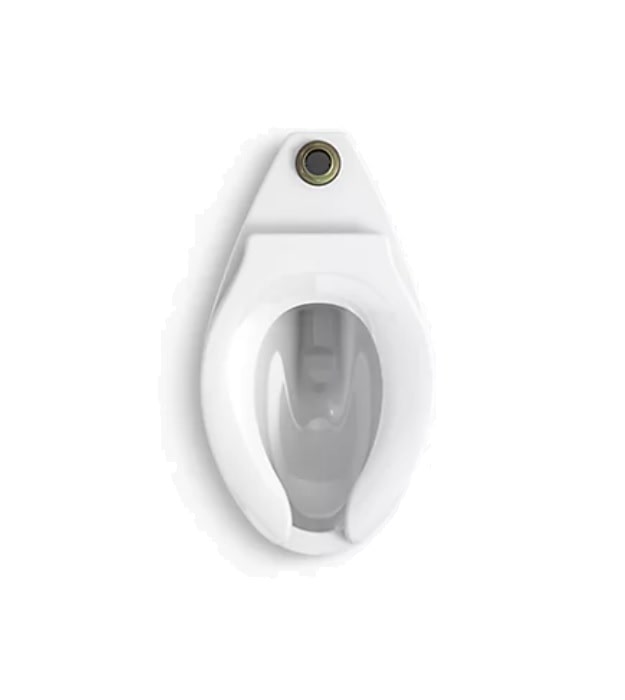Kohler Highcliff UltraFloor-mount top spud flushometer toilet K-96057-0
