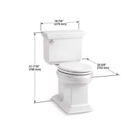 Kohler Memoirs Stately Toilet W/ Seat K-6669-0 - Image 4