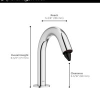 American Standard Touchless Foam Soap Dispenser - Image 4