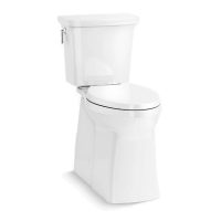 Kohler Corbelle Tall Toilet 19 inch K-33813-0 With Seat