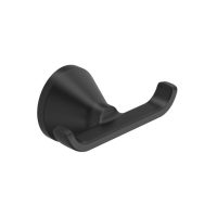 American Standard Matte Black Double Robe Hook 7061210.243