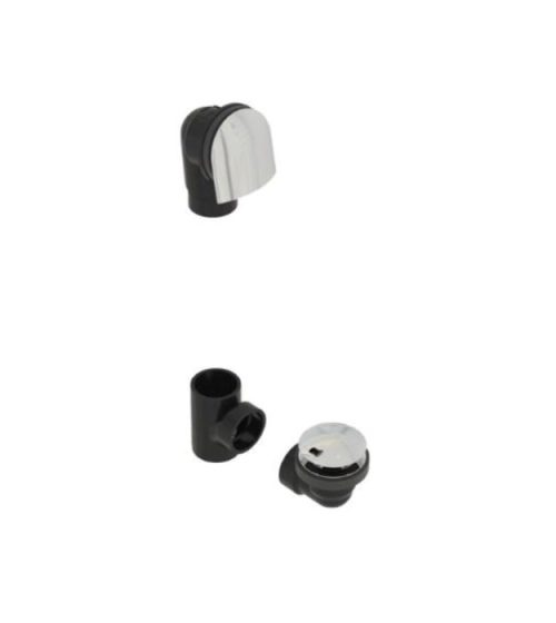 OS&B 6040QK-CP Offset Waste and Overflow Drain