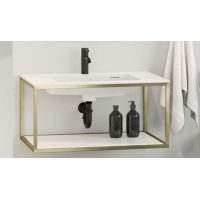Fleurco Stak Duo Modern Wall-Mounted Vanity - Image 3