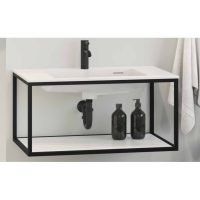 Fleurco Stak Duo Modern Wall-Mounted Vanity - Image 4