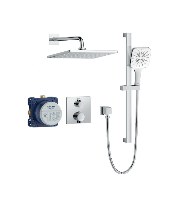 Grohe Rainshower Grohtherm Thermostatic Shower Kit 1030690000