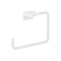 AddStoris Matte White Towel Ring 41754700