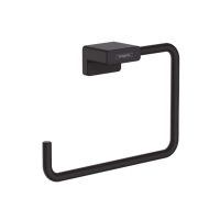 AddStoris Matte Black Towel Ring 41754670