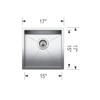 17 inch Bar Sink