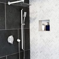 White Shower Kit