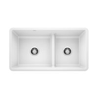 Blanco Precis U 1.75 Low Divide Kitchen Sink Silgranit - Image 6