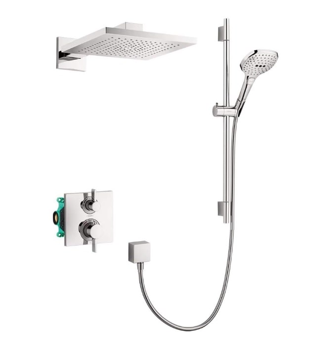 Hansgrohe 04914000 Complete Thermostatic Shower Set