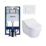 TOTO RP WASHLET+ RX Wall-Hung Toilet CWT4474047CMFG