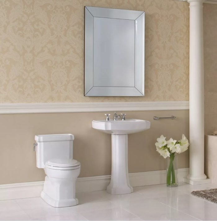 TOTO Guinevere 1.28 GPF Elongated Floor Mounted Toilet