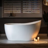 Woodbridge B0006 54" Small Freestanding Bathtub - Image 6