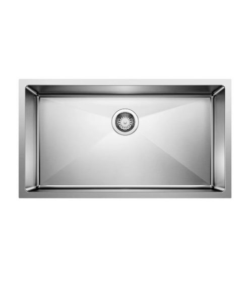Blanco 401518 QUATRUS-R15-32-Single-Bowl-Kitchen-Sink