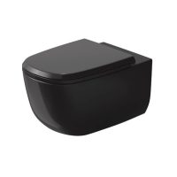 Duravit Aurena Wall-mount Toilet 259809 Black