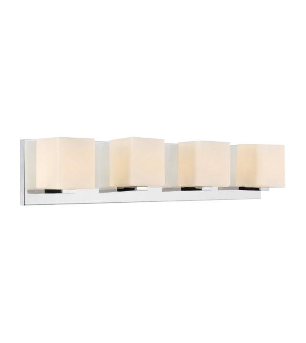 Cristini 4 Light Vanity Sconce Satin Nickel