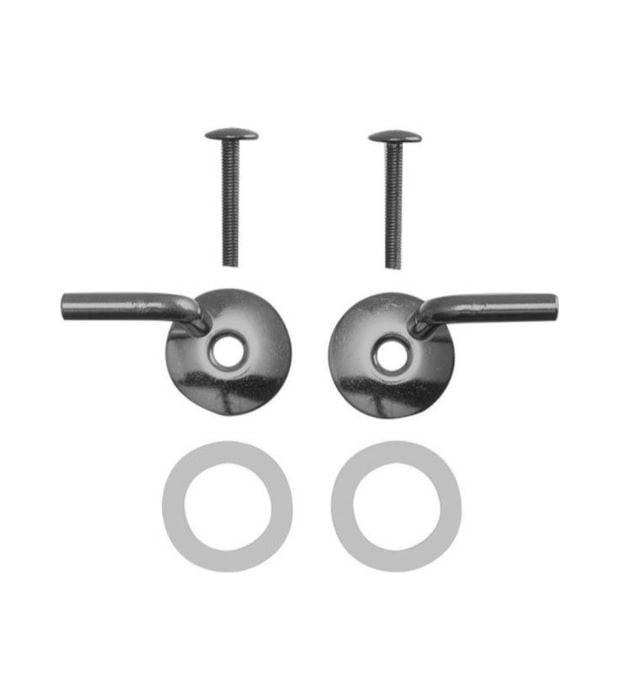 Duravit 0061121000 Toilet Seat Hinges for Starck 3