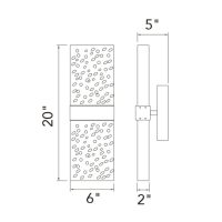 Lava Integrated LED Handmade Wall Light 1587W20 - Image 8