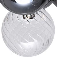 Pallocino 3 Light Sconce With Chrome Finish - Image 4