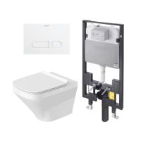 Duravit Durastyle Compact Wall Hung Toilet Kit 255109