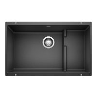 Blanco Precis Cascade 401445 Silgranit Single Bowl