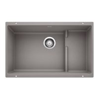 Blanco Precis Cascade 401684 Silgranit Single Bowl