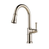 Brizo Artesso 63025LF-PN Single Handle Pull-Down Kitchen Faucet