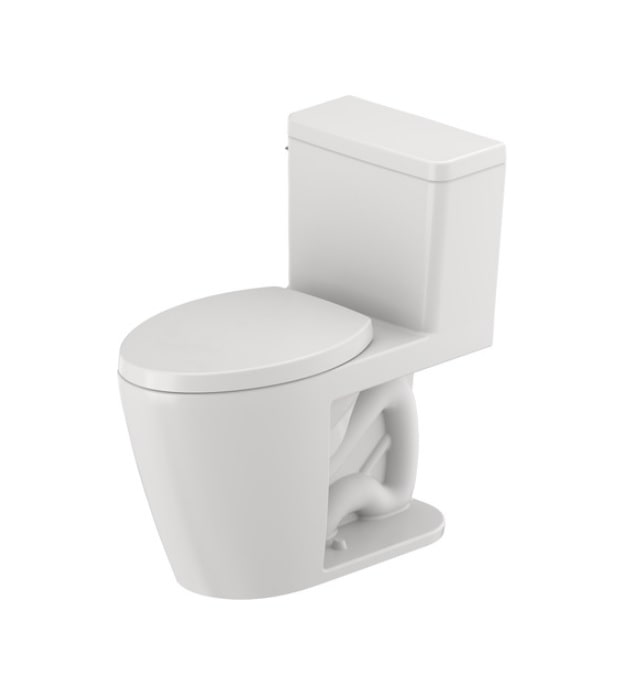 Duravit D-Neo Pro D40307 1-Piece Toilet With Seat