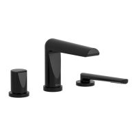 Riobel Parabola 3-Hole Deck Mount Tub Filler TPB66 - Image 2