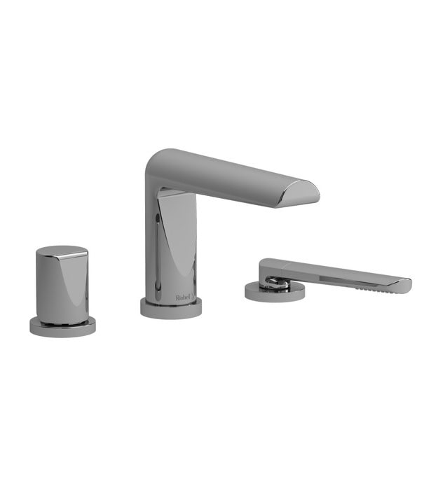 Riobel Parabola 3-Hole Deck Mount Tub Filler TPB66