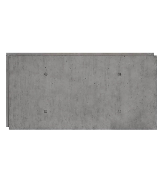 UrbanConcrete Faux Concrete Wall Panel Slabs 24"x48"