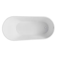 Bagno Italia ALPS - 59" Glossy White