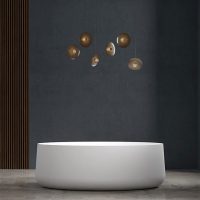 ATLANTIS - 67" Glossy White - AT695170