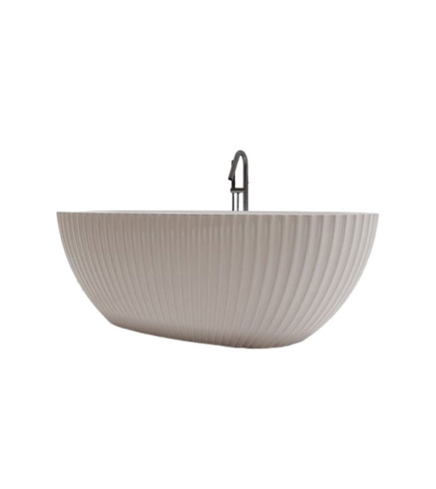 Bagno Italia BIANCA - 59" / 67" Glossy White Bathtub