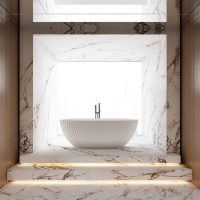 Bagno Italia BIANCA - 59" / 67" Glossy White Bathtub