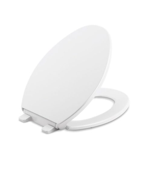 Kohler Brevia K-20110-0 Quiet-Close™ Elongated Toilet Seat