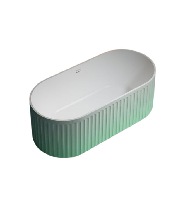 Bagno Italia Maestro- 59" / 67" Ombre Green Bathtub