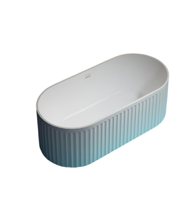 Bagno Italia Maestro Bathtub- 59" / 67" Ombre Blue