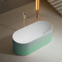 Bagno Italia Maestro- 59" / 67" Ombre Green Bathtub