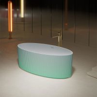 Bagno Italia Palace-67 Ombre Green Bathtub - PL688170RG