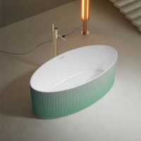 Bagno Italia Palace-67 Ombre Green Bathtub - PL688170RG