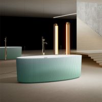 Bagno Italia Palace-67 Ombre Green Bathtub - PL688170RG